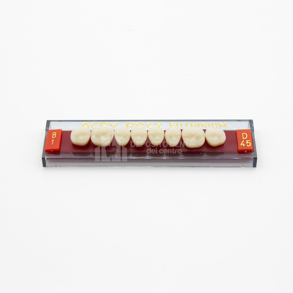 Tablilla de Dientes Acry Rock Posteriores Superiores B1 D45