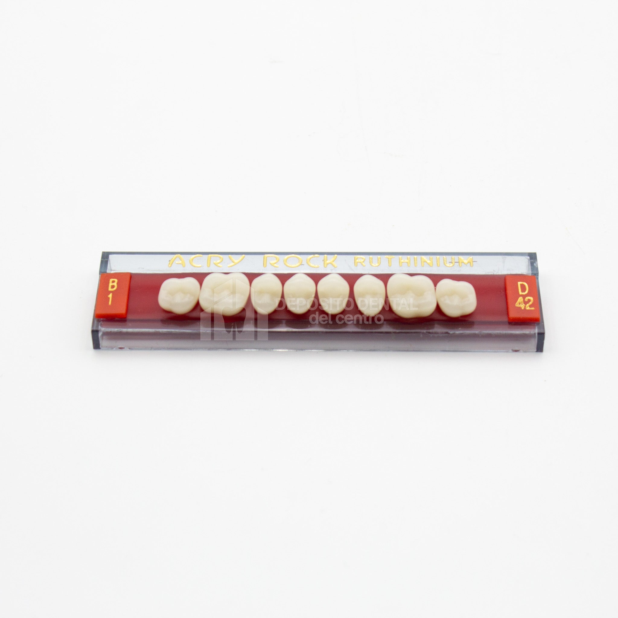 Tablilla de Dientes Acry Rock Posteriores Superiores B1 D42