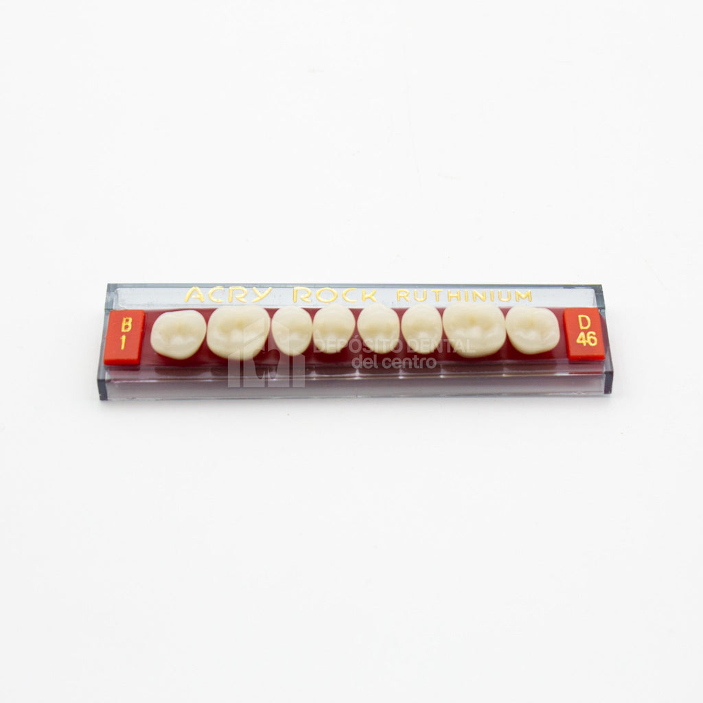 Tablilla de Dientes Acry Rock Posteriores Superiores B1 D46