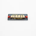 Tablilla de Dientes Acry Lux Ruthinium Anteriores Superiores 2A E1