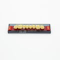 Tablilla de Dientes Acry Lux Ruthinium Posteriores Superiores 3A M3
