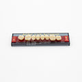 Tablilla de Dientes Acry Lux Ruthinium Posteriores Superiores 1A M3