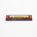 Tablilla de Dientes Acry Lux Ruthinium Posteriores Inferiores 1C M1