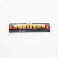 Tablilla de Dientes Acry Lux Ruthinium Posteriores Inferiores 1C M4