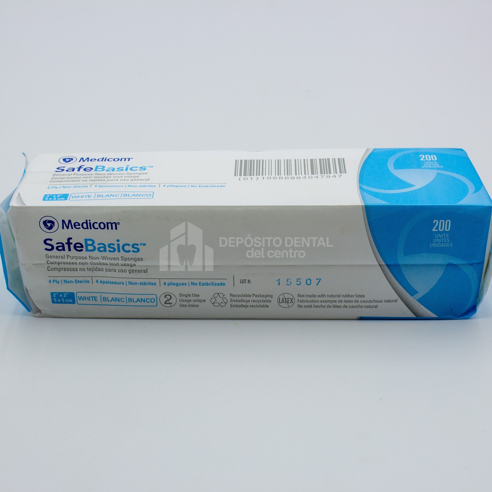 Compresas No tejidas Medicom Esponjas