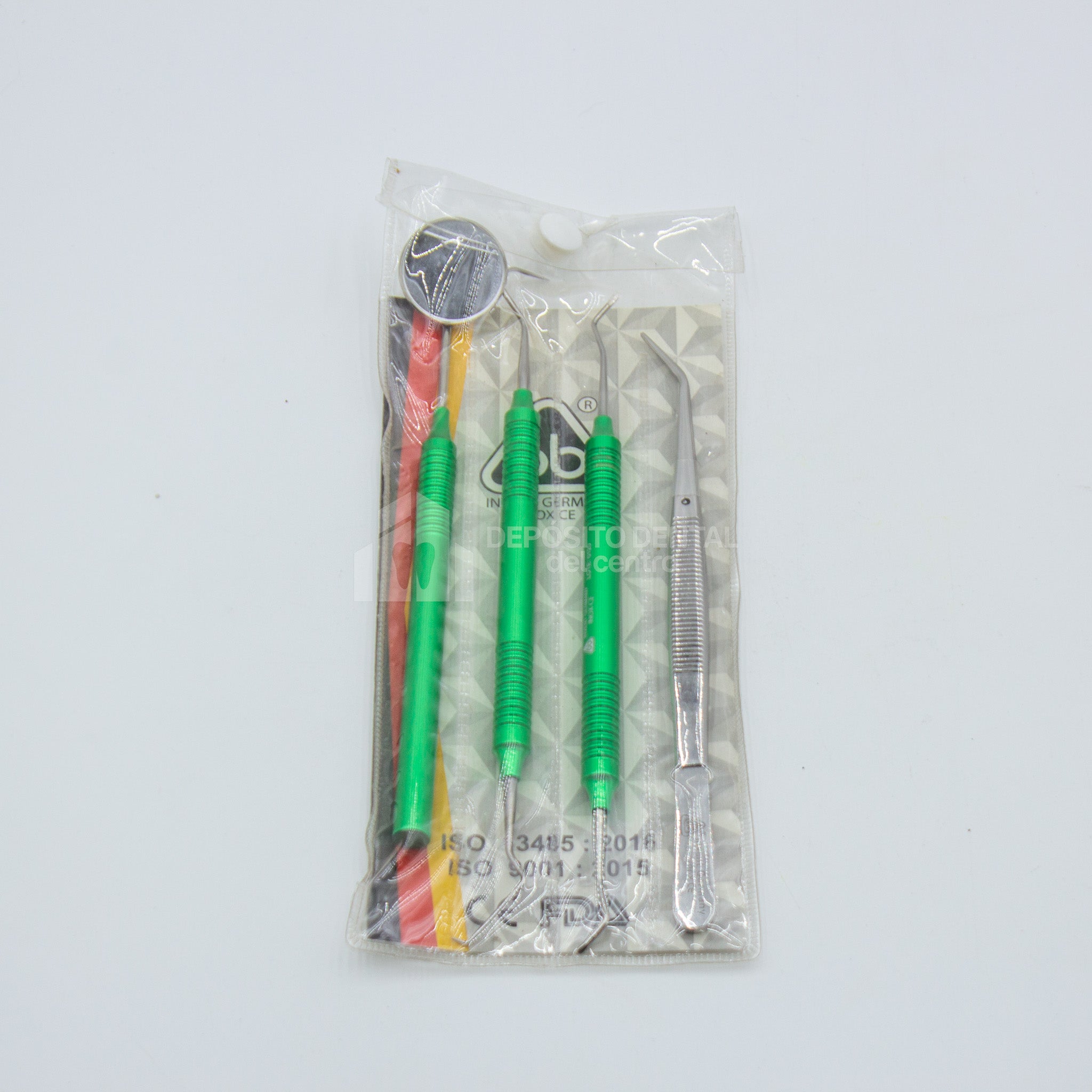 Kit Basico Instrumental Odontologico 1x4 6B
