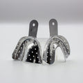 Cucharillas de Aluminio Perforado Totales 2 Piezas Inferior y Superior