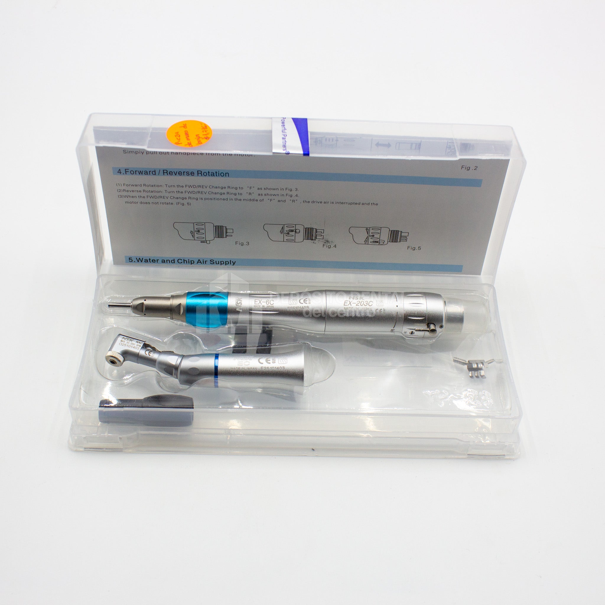 Kit de Pieza de Mano Dental Alta Velocidad y Baja Velocidad